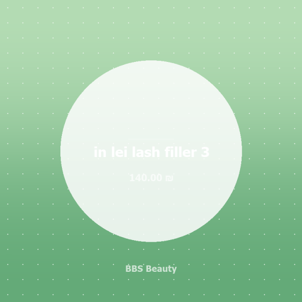 in lei lash filler 3
